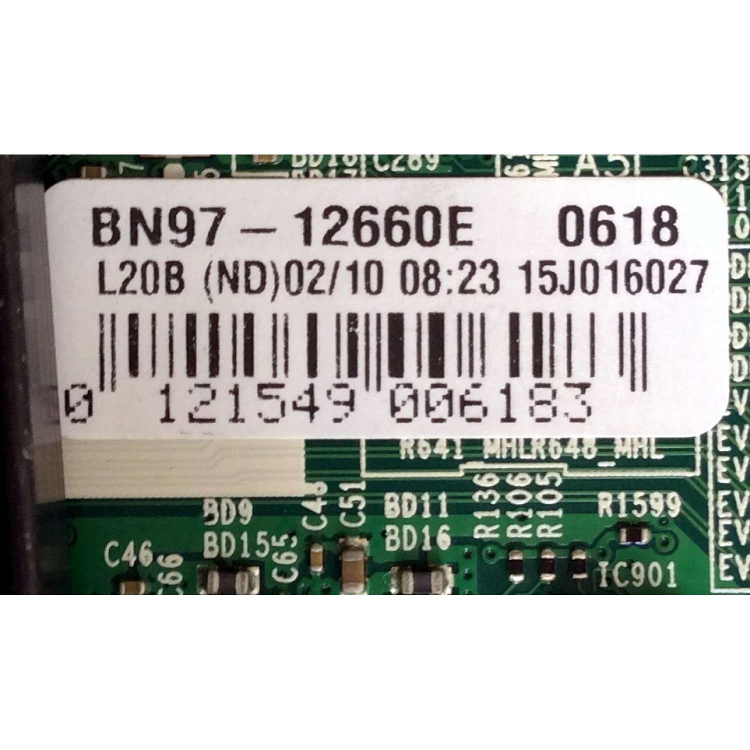 MAIN PARA TV SAMSUNG / NUMERO DE PARTE BN94-11797E / BN41-02307B / BN97-12660E / SUSTITUTAS BN94-09548W / BN94-09536L / BN94-10488M / PANEL CY-JJ043BGEV2H / MODELO UN43J5200AFXZA BD06 - Imagen 3